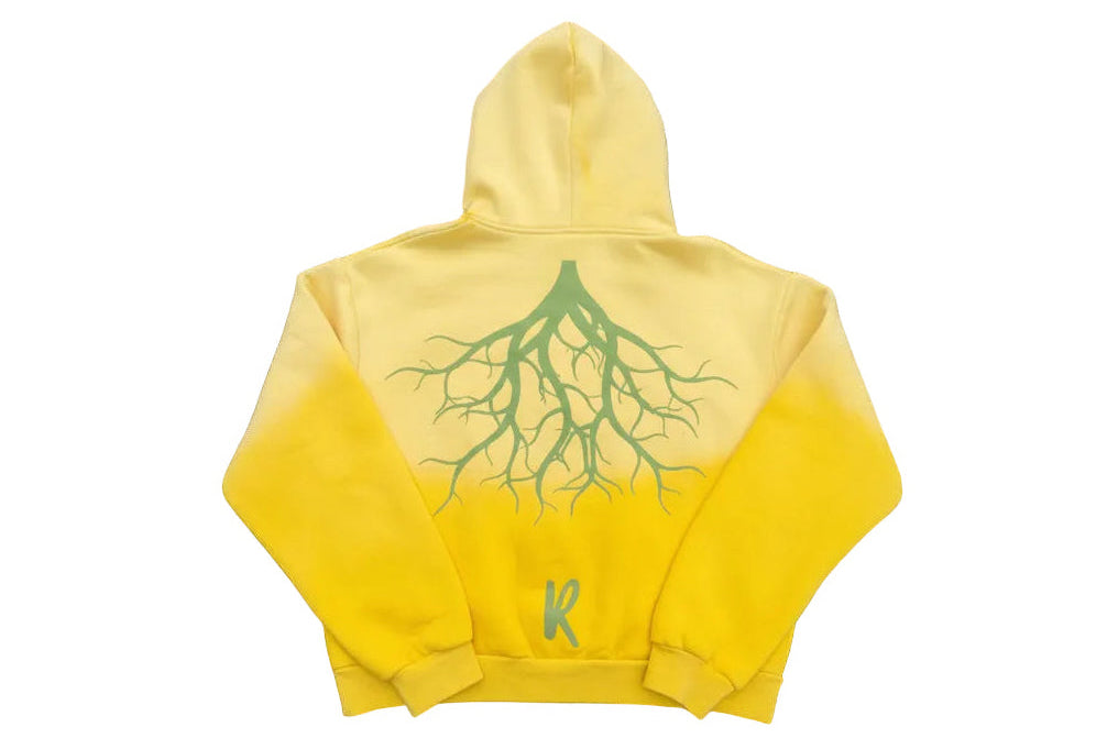 Yellow Sun Faded Hoodie