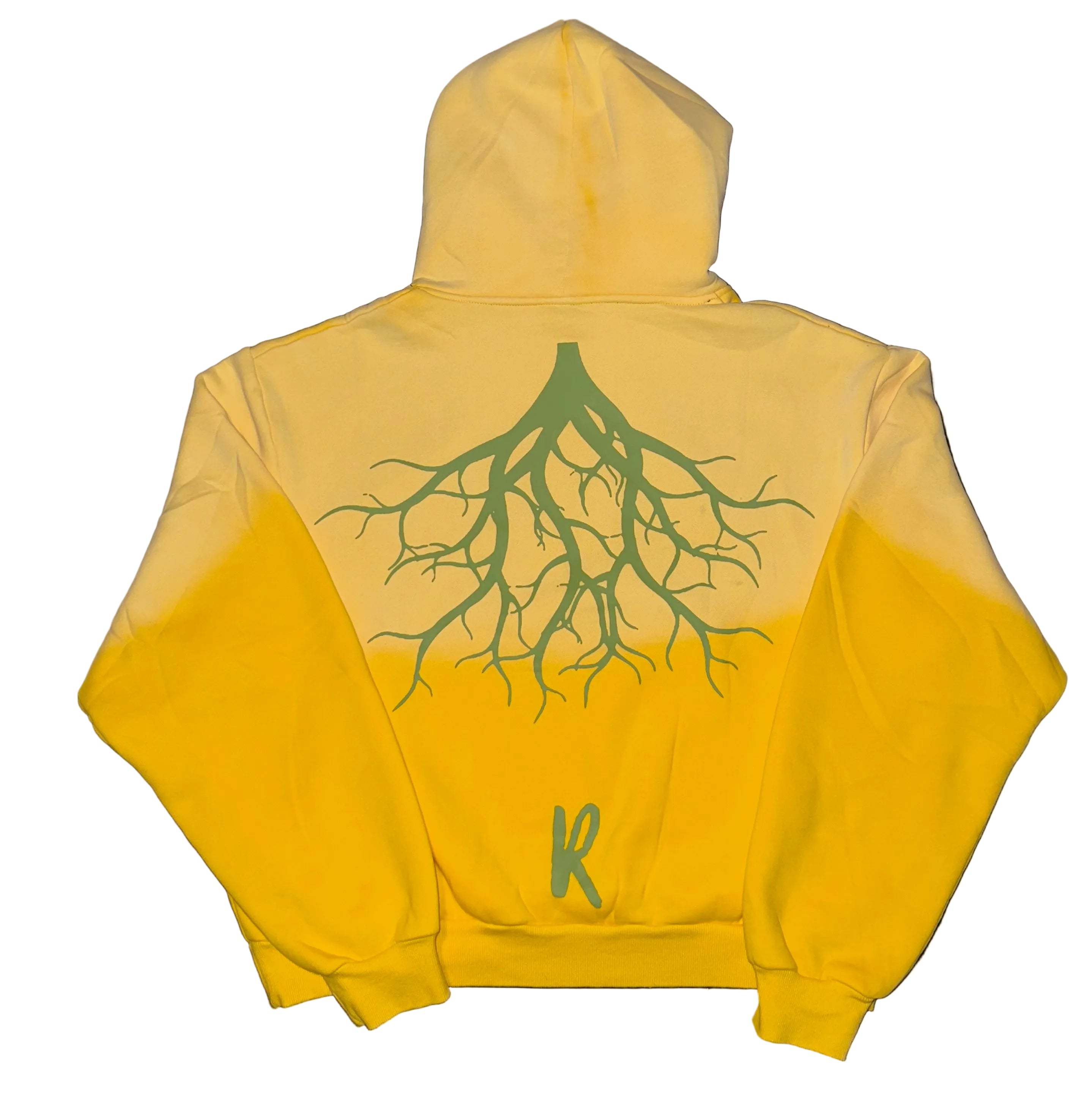 Yellow Sun Faded Hoodie
